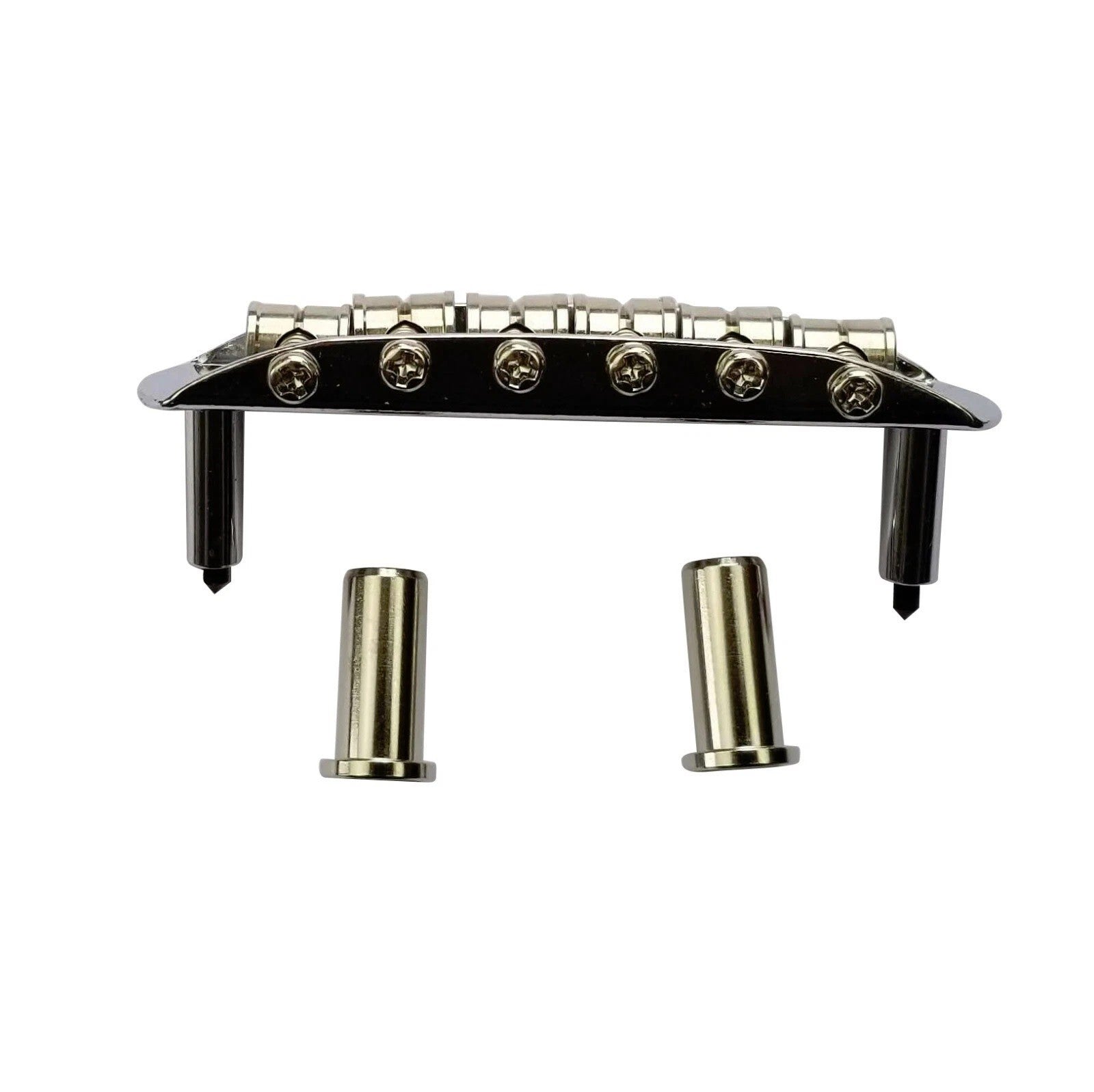 Mustang Bridge w/ Large Saddles, 9.5" Radius, 52.5mm, Fender Jaguar Jazzmaster