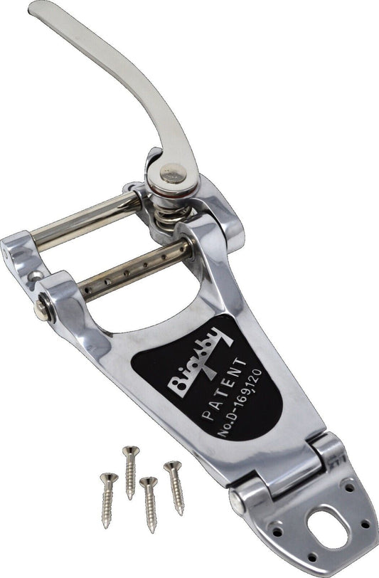 Bigsby B7 Polished Aluminum Vibrato Tremolo Tailpiece For Archtops #7708014100