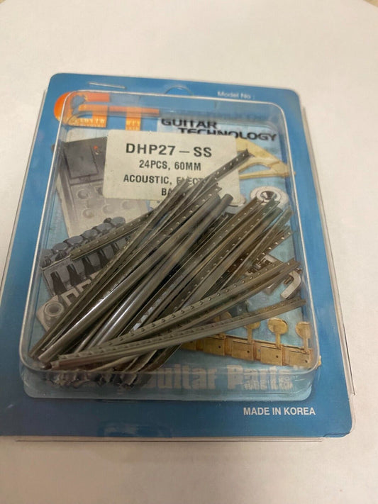 DHP27-SS (24) Stainless Steel Fret Wire for Wide Guitars