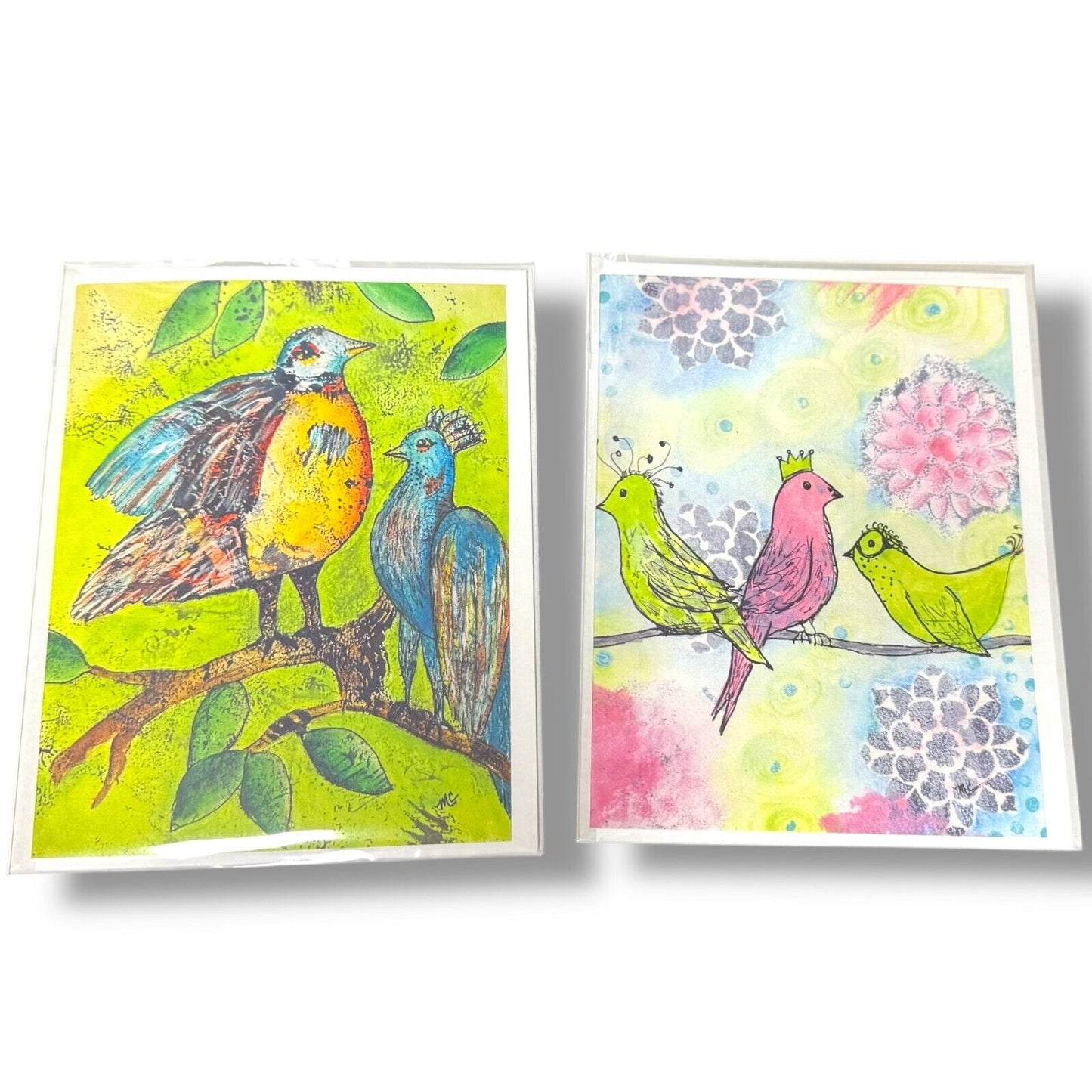 BunkoJess Gallery Local Zanesville Art Monica Crawford Bird Greeting Card Set